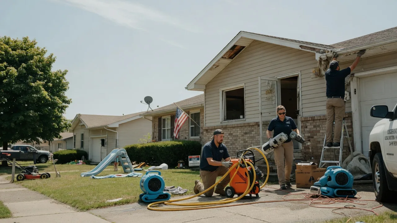 Water Damage Restoration in Parker, KS near me